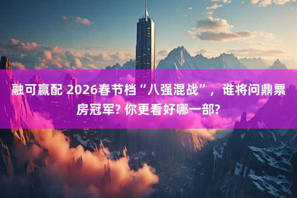 融可赢配 2026春节档“八强混战”，谁将问鼎票房冠军? 你更看好哪一部?