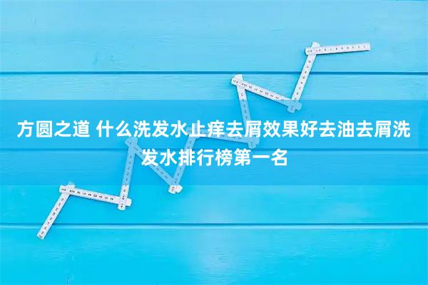 方圆之道 什么洗发水止痒去屑效果好去油去屑洗发水排行榜第一名